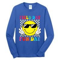 Field Day Fun Day Funny For Teacher Field Day 2024 Gift Tall Long Sleeve T-Shirt