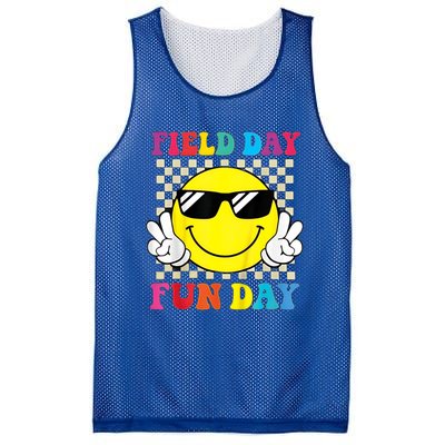 Field Day Fun Day Funny For Teacher Field Day 2024 Gift Mesh Reversible Basketball Jersey Tank