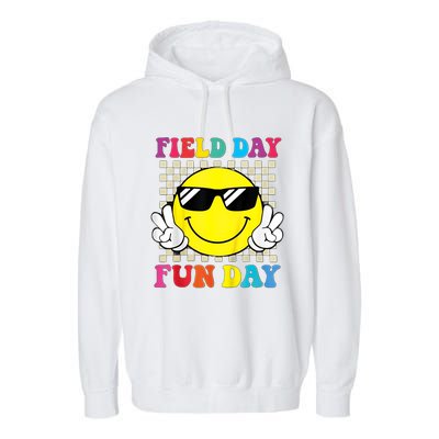 Field Day Fun Day Funny For Teacher Field Day 2024 Gift Garment-Dyed Fleece Hoodie