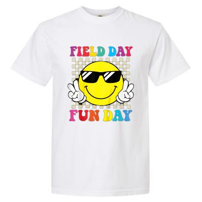 Field Day Fun Day Funny For Teacher Field Day 2024 Gift Garment-Dyed Heavyweight T-Shirt