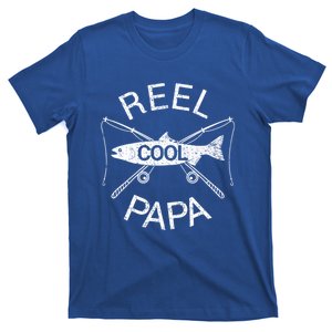 Father's Day Funny Fishing Reel Cool Papa Dad Cool Gift T-Shirt