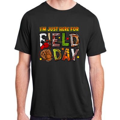 Field Day Funny For Teacher Happy Field Day 2024 Adult ChromaSoft Performance T-Shirt