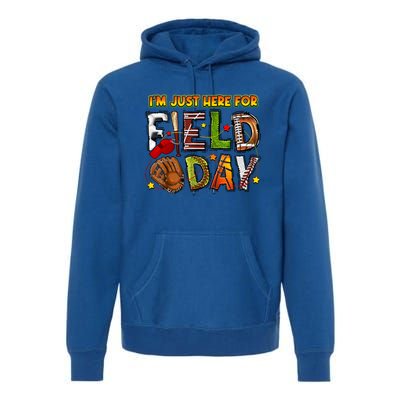 Field Day Funny For Teacher Happy Field Day 2024 Premium Hoodie