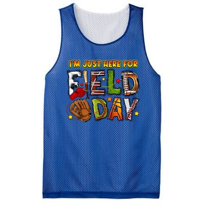 Field Day Funny For Teacher Happy Field Day 2024 Mesh Reversible Basketball Jersey Tank