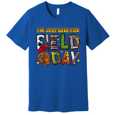 Field Day Funny For Teacher Happy Field Day 2024 Premium T-Shirt