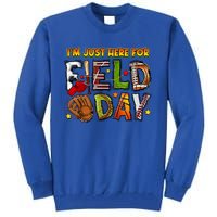 Field Day Funny For Teacher Happy Field Day 2024 Tall Sweatshirt