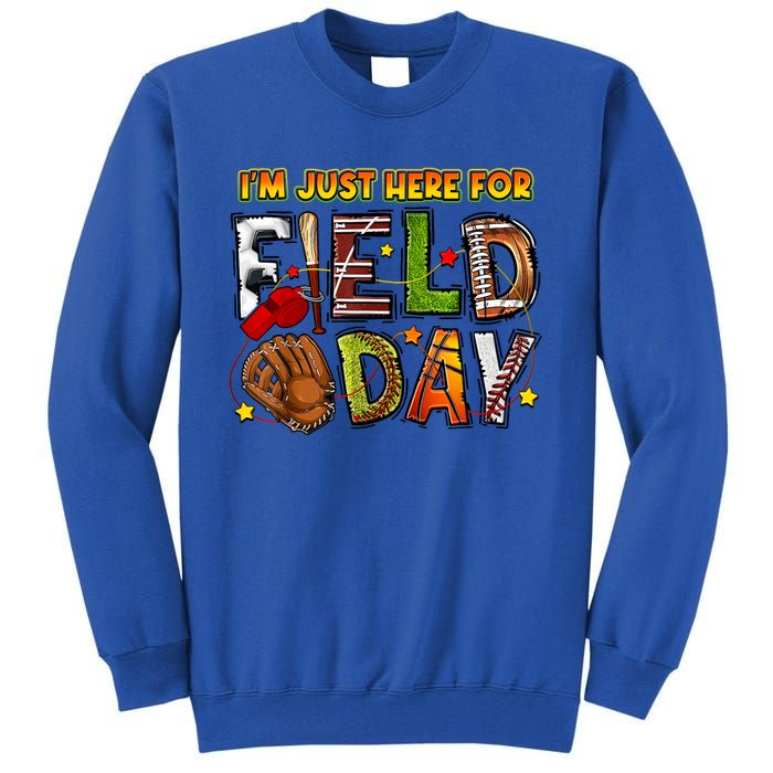 Field Day Funny For Teacher Happy Field Day 2024 Tall Sweatshirt