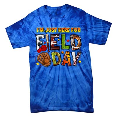 Field Day Funny For Teacher Happy Field Day 2024 Tie-Dye T-Shirt