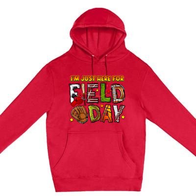 Field Day Funny For Teacher Happy Field Day 2024 Premium Pullover Hoodie