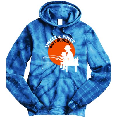 Father's Day Fishing Gift Dad Birthday Fish Family Camping Gift Tie Dye Hoodie