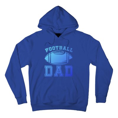 Fathers Day Football Dad American Football Player Football Gift Hoodie