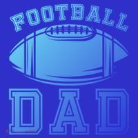 Fathers Day Football Dad American Football Player Football Gift Tall T-Shirt