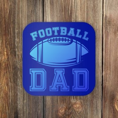 Fathers Day Football Dad American Football Player Football Gift Coaster