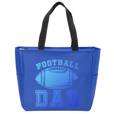 Fathers Day Football Dad American Football Player Football Gift Zip Tote Bag