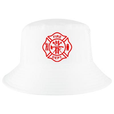 Fire Departt Fire Firefighter Emblem Cool Comfort Performance Bucket Hat