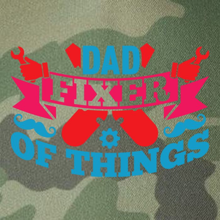 Funny Design For FatherS Day Quote Dad Fixer Of Things Legacy Tie Dye Trucker Hat