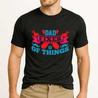 Funny Design For FatherS Day Quote Dad Fixer Of Things Performance Shirt