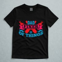 Funny Design For FatherS Day Quote Dad Fixer Of Things T-Shirt