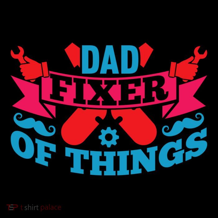 Funny Design For FatherS Day Quote Dad Fixer Of Things Zip Tote Bag