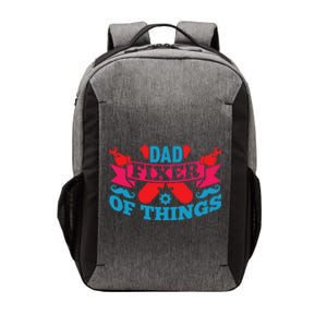 Funny Design For FatherS Day Quote Dad Fixer Of Things Vector Backpack