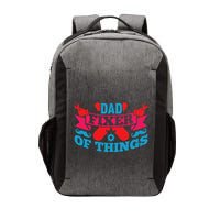 Funny Design For FatherS Day Quote Dad Fixer Of Things Vector Backpack