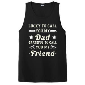 Fathers Day From Daughter  Fathers Day PosiCharge Competitor Tank