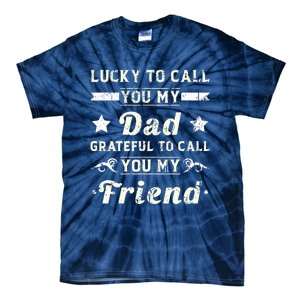 Fathers Day From Daughter  Fathers Day Tie-Dye T-Shirt