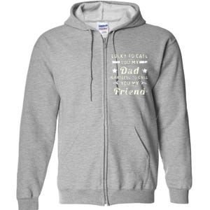 Fathers Day From Daughter  Fathers Day Full Zip Hoodie