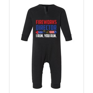 Fireworks Director Infant Fleece One Piece