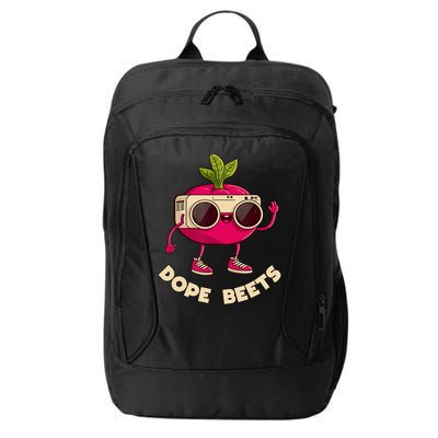Funny DJs For - DOPE BEETS - Funny Vegetable City Backpack
