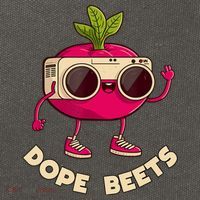 Funny DJs For - DOPE BEETS - Funny Vegetable Cotton Canvas Backpack