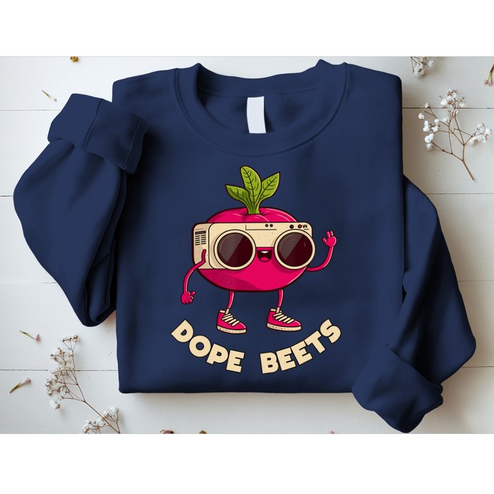 Funny DJs For - DOPE BEETS - Funny Vegetable Sweatshirt