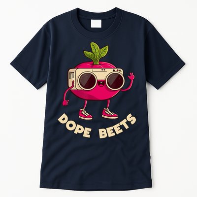 Funny DJs For - DOPE BEETS - Funny Vegetable Tall T-Shirt