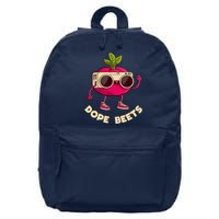 Funny DJs For - DOPE BEETS - Funny Vegetable 16 in Basic Backpack