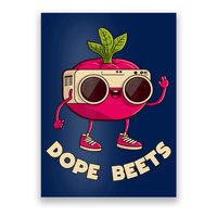 Funny DJs For - DOPE BEETS - Funny Vegetable Poster