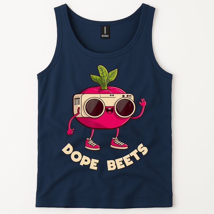 Funny DJs For - DOPE BEETS - Funny Vegetable Tank Top