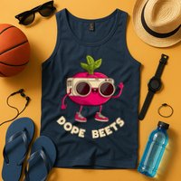 Funny DJs For - DOPE BEETS - Funny Vegetable Tank Top