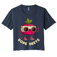 Funny DJs For - DOPE BEETS - Funny Vegetable Crop Top
