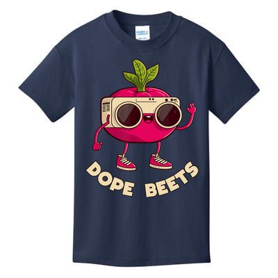 Funny DJs For - DOPE BEETS - Funny Vegetable Kids T-Shirt