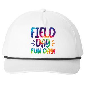 Field Day Fun Day Colorful Tie Dye Snapback Five-Panel Rope Hat