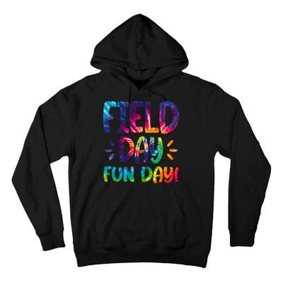 Field Day Fun Day Colorful Tie Dye Tall Hoodie