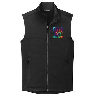 Field Day Fun Day Colorful Tie Dye Collective Smooth Fleece Vest