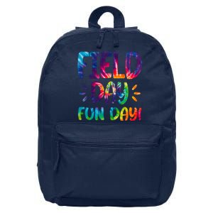 Field Day Fun Day Colorful Tie Dye 16 in Basic Backpack