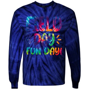 Field Day Fun Day Colorful Tie Dye Tie-Dye Long Sleeve Shirt