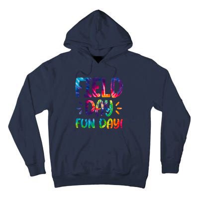 Field Day Fun Day Colorful Tie Dye Tall Hoodie