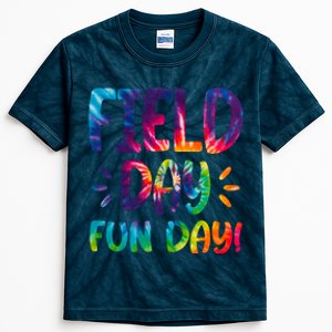 Field Day Fun Day Colorful Tie Dye Kids Tie-Dye T-Shirt