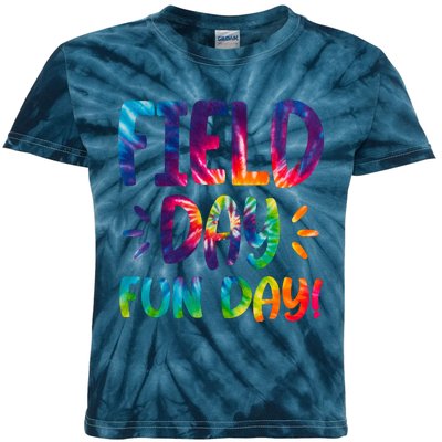 Field Day Fun Day Colorful Tie Dye Kids Tie-Dye T-Shirt