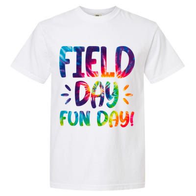 Field Day Fun Day Colorful Tie Dye Garment-Dyed Heavyweight T-Shirt