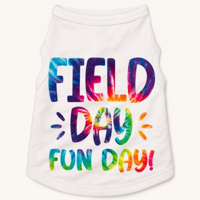 Field Day Fun Day Colorful Tie Dye Doggie Tank
