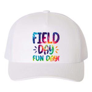 Field Day Fun Day Colorful Tie Dye Yupoong Adult 5-Panel Trucker Hat